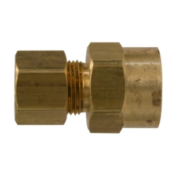 1/8 in. O.D. Comp Brass Compression Tee Fitting (5-Pack)