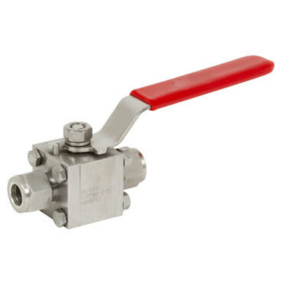 1/2 Tube Compression Stainless Steel Manual Ball Valve, 820466C8SL